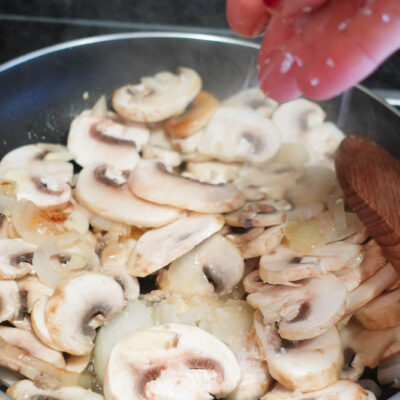 Step 7. Meanwhile cook sauce