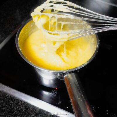 Step 6. Add butter & cheese