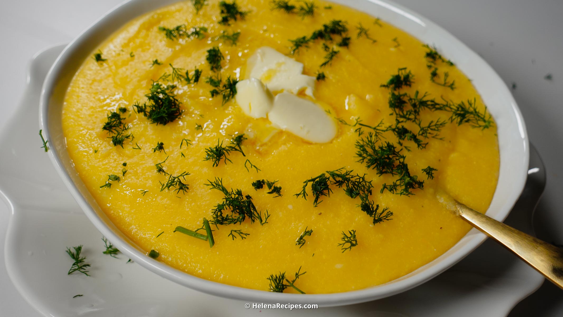 How to Make Creamy Polenta Recipe - Helena's Recipes