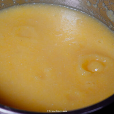 Step 5. Cook polenta