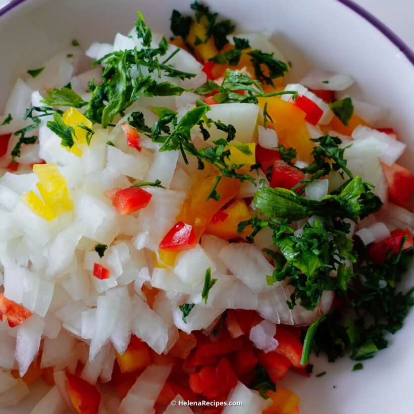 Step 4. Chop Parsley & Combine