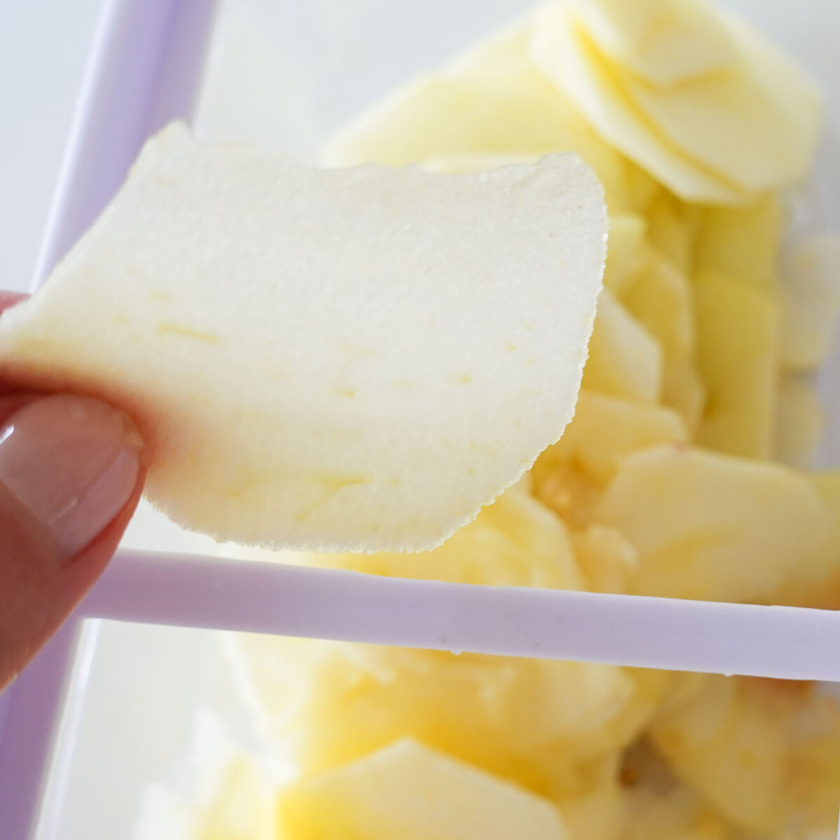 Step 1. Peel and Cut Apples