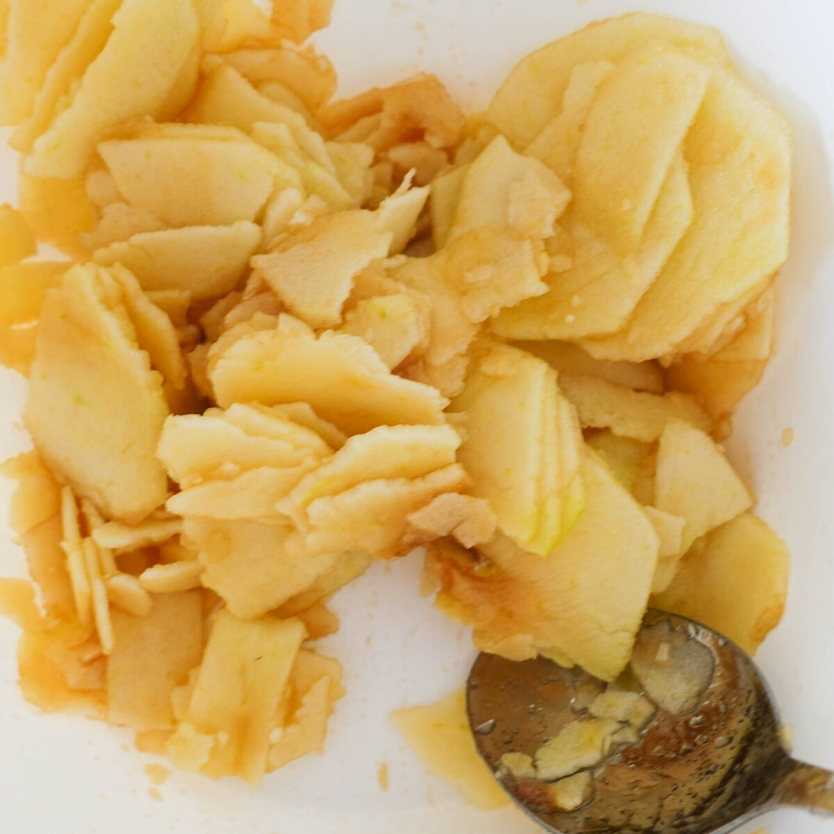 Step 1. Peel and Cut Apples