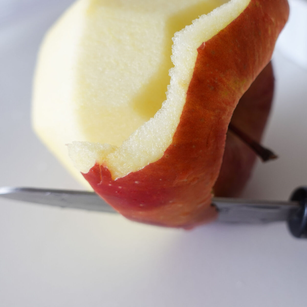 Step 1. Peel and Cut Apples