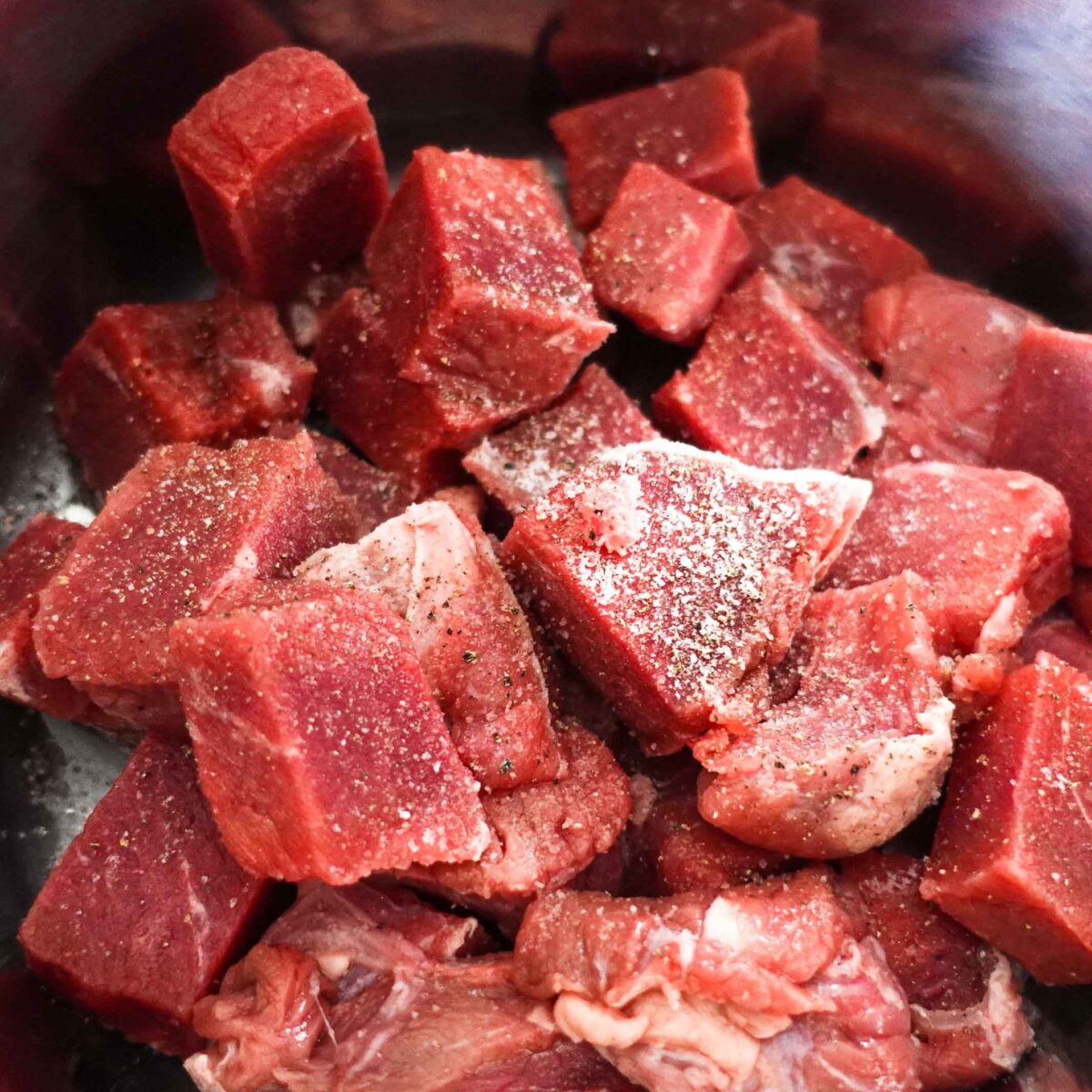 Step 3. Season and sear meat