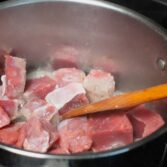 Step 3. Season and sear meat