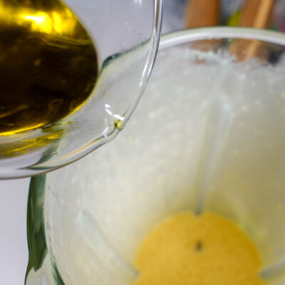 Step 3. Add olive oil