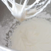 Step 8. Whisk cream