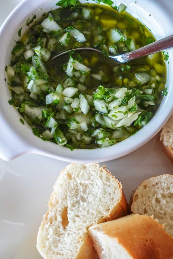 Portuguese salsa verde