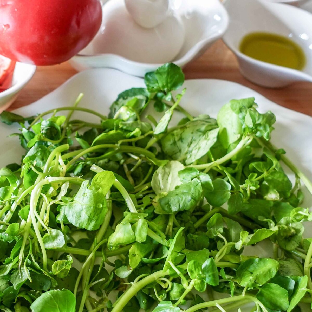 Step 2. Gather salad
