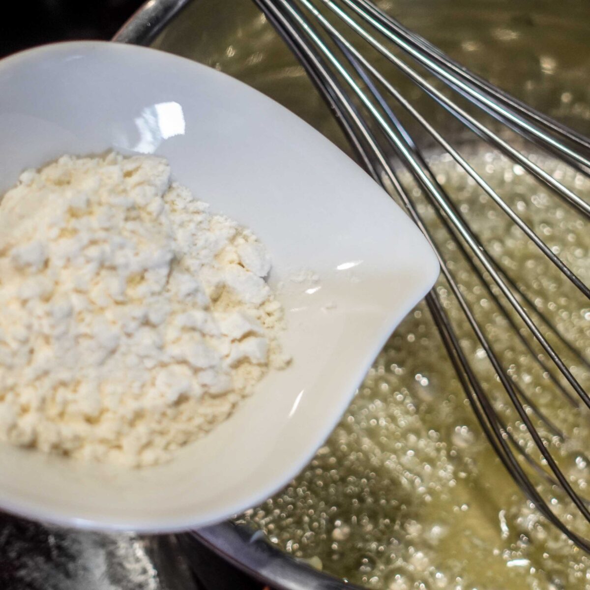 Step 3. Add flour