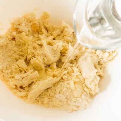 Step 3. Add lemon juice and water