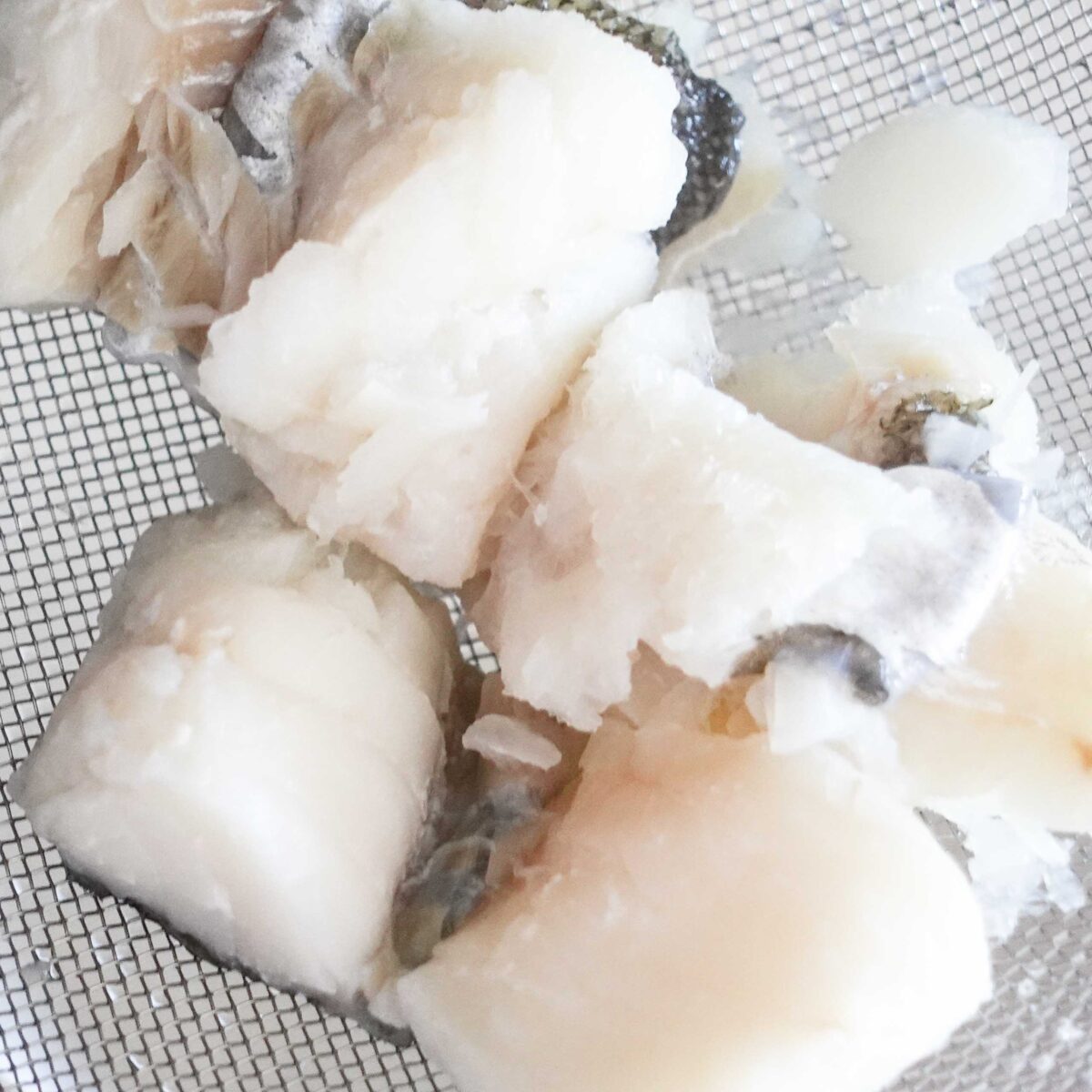 Step 2. Cook codfish