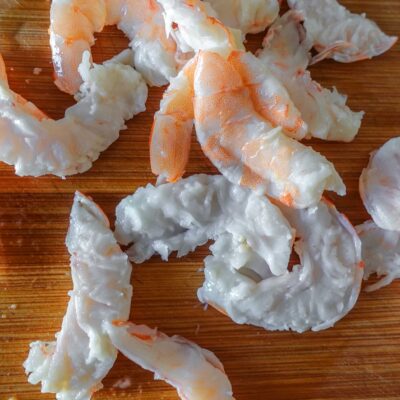 Step 2. Prepare shrimp