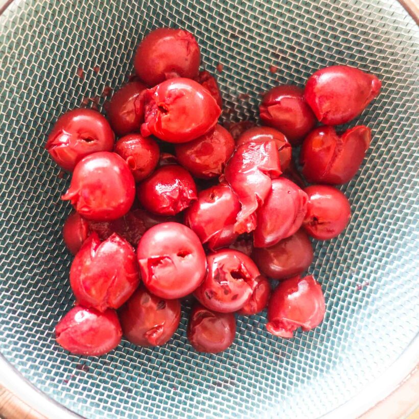 Step 4. Prepare cherries