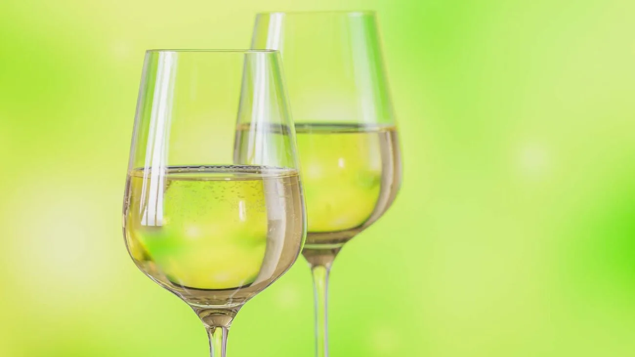 Encruzado wine served with cheese on a board