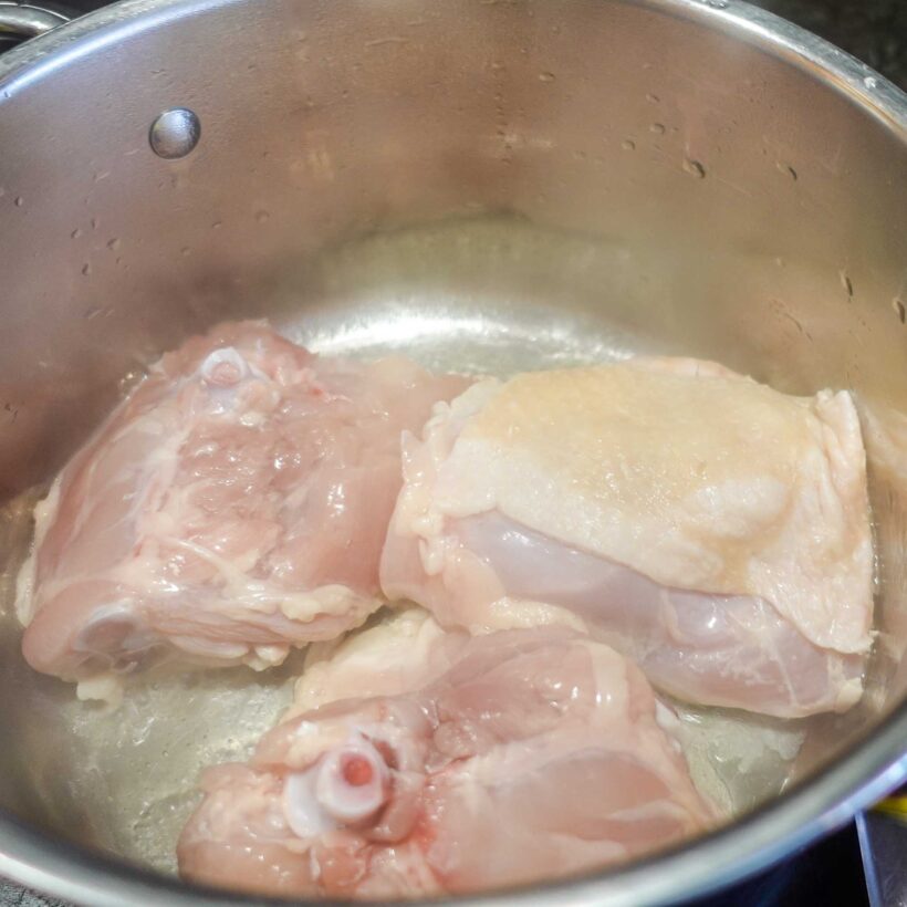 Step 2. Fry chicken