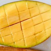 Step 9. Cut and decorate mango