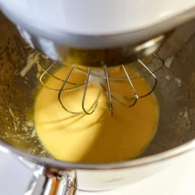 Step 4. Whisk egg yolks and other ingredients