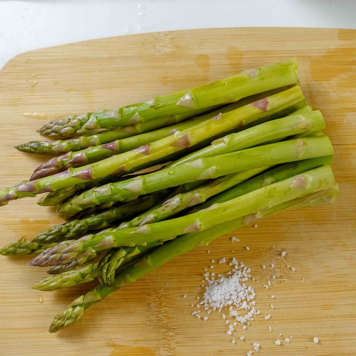 Step 2.  Prepare Asparagus