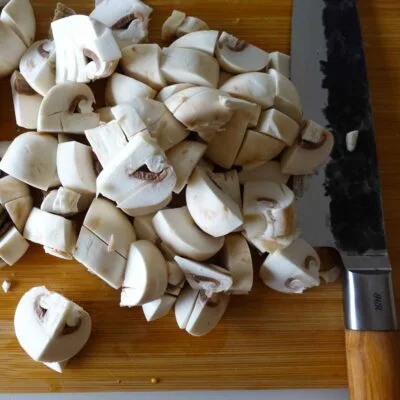 Step 4. Cook mushrooms