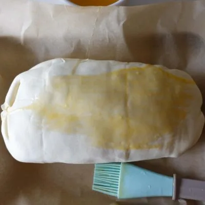 Step 7. Brush pastry
