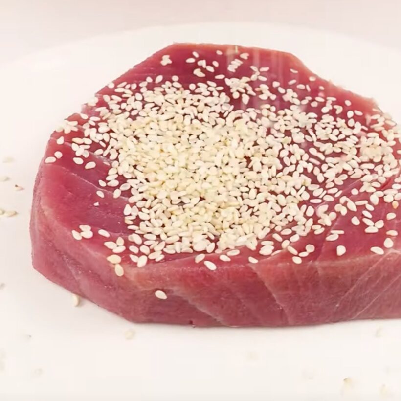 Step 2. Season Tuna Steak
