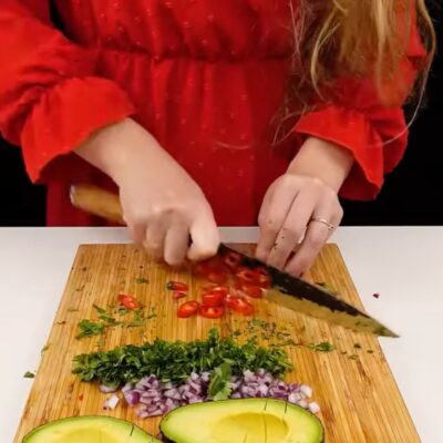 Step 2. Cut other ingredients