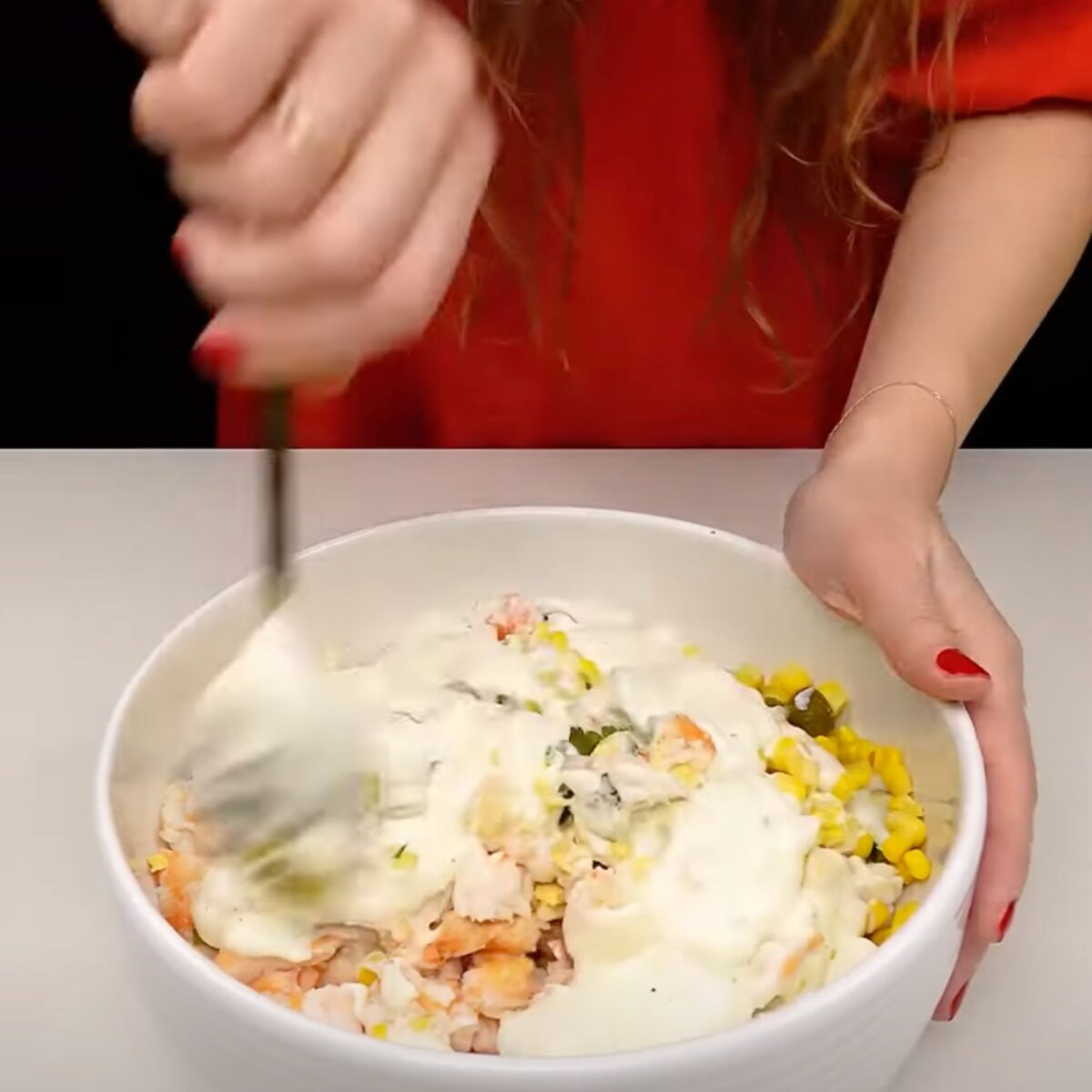 Step 3. Mix ingredients