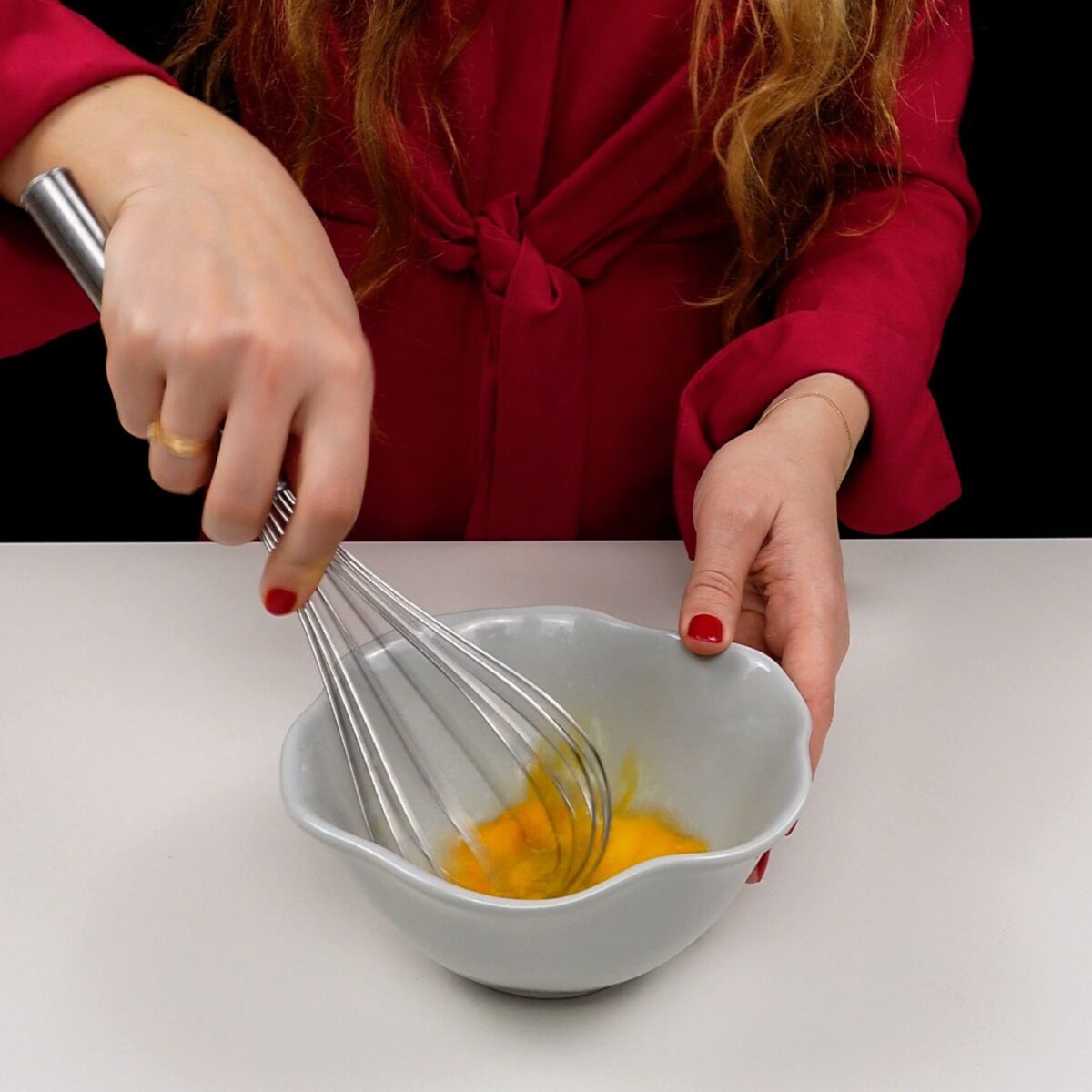 Step 1. Beat the eggs