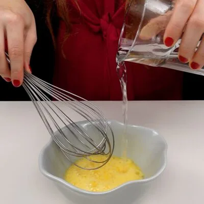 Step 1. Beat the eggs