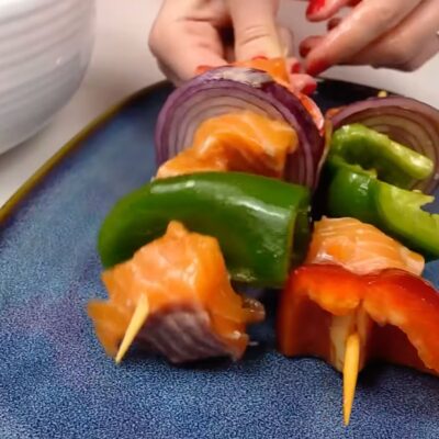 Step 5. Grill kabobs