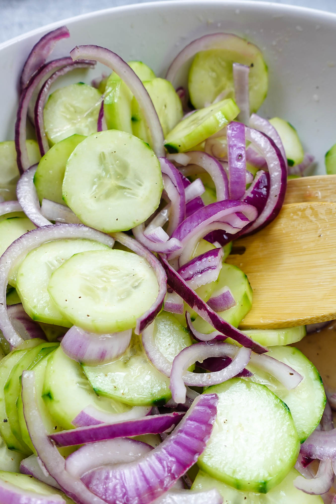 Cucumber Red Onion Salad Recipe