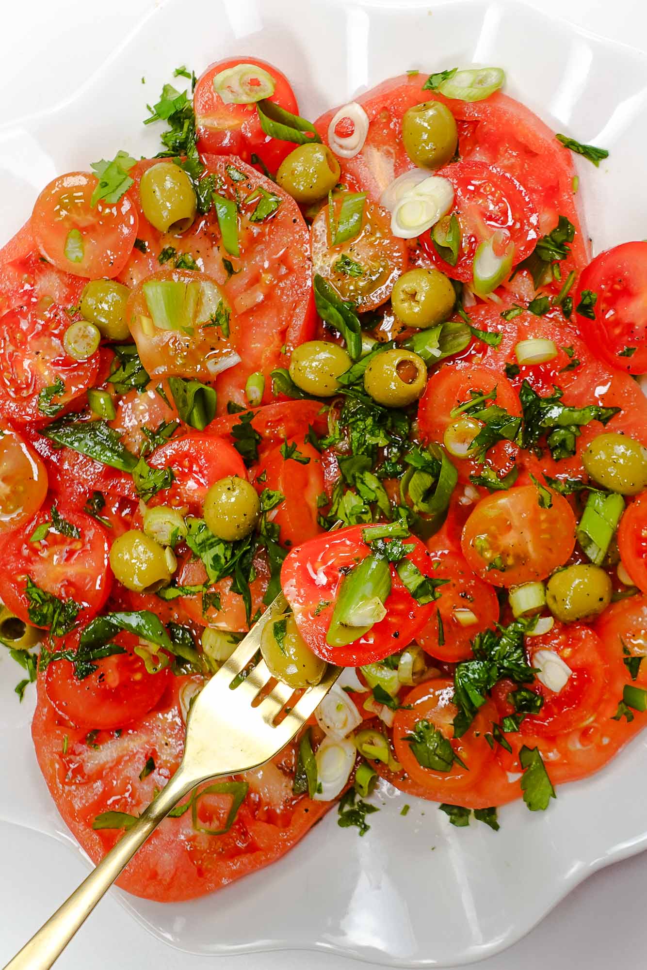 Mediterranean Tomato Salad Recipe