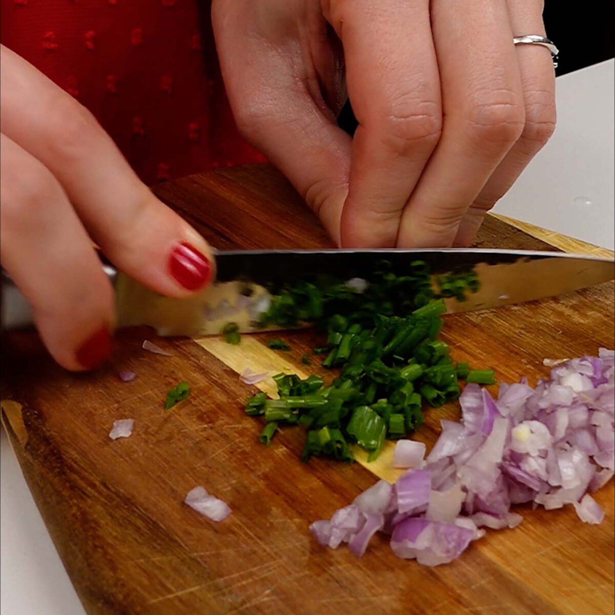 Step 2. Chop onion