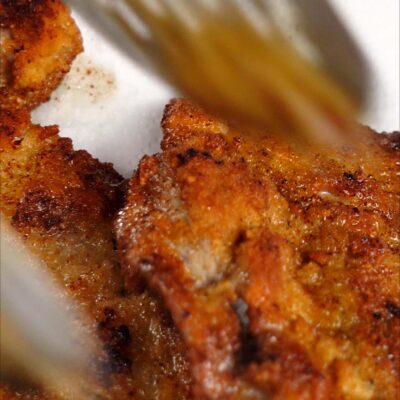 Step 5. Fry veal cutlets