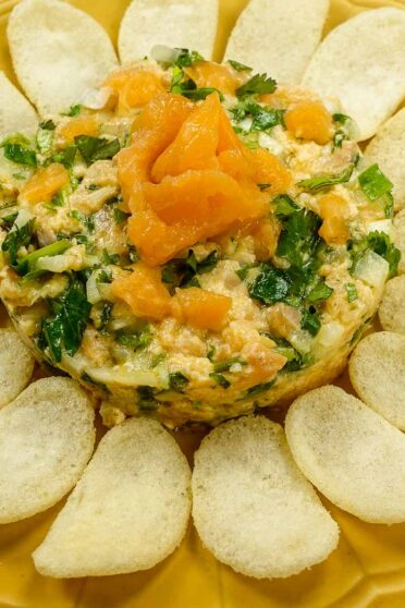 Salmon Tartare looking absolutely amazing.