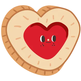 A big icon of a dessert