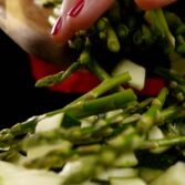 Step 4. Cook vegetables and sausage