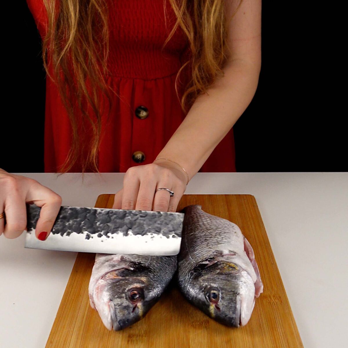 Step 1. Prepare fish and preheat oven
