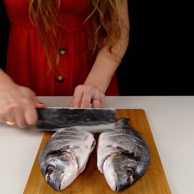 Step 1. Prepare fish and preheat oven