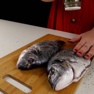 Step 2. Season fish