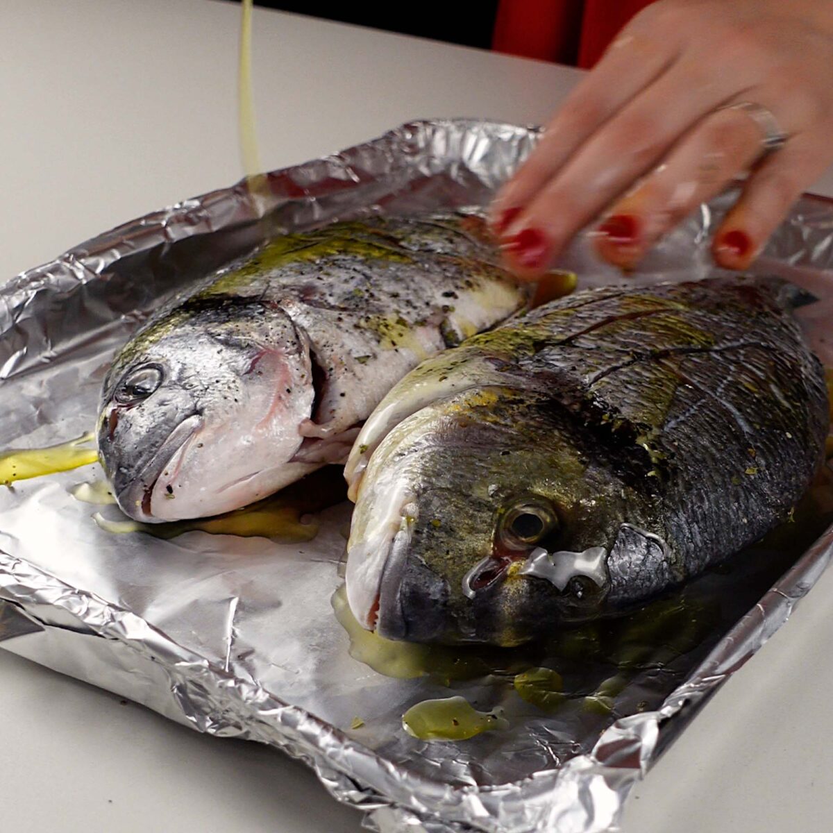 Step 2. Season fish