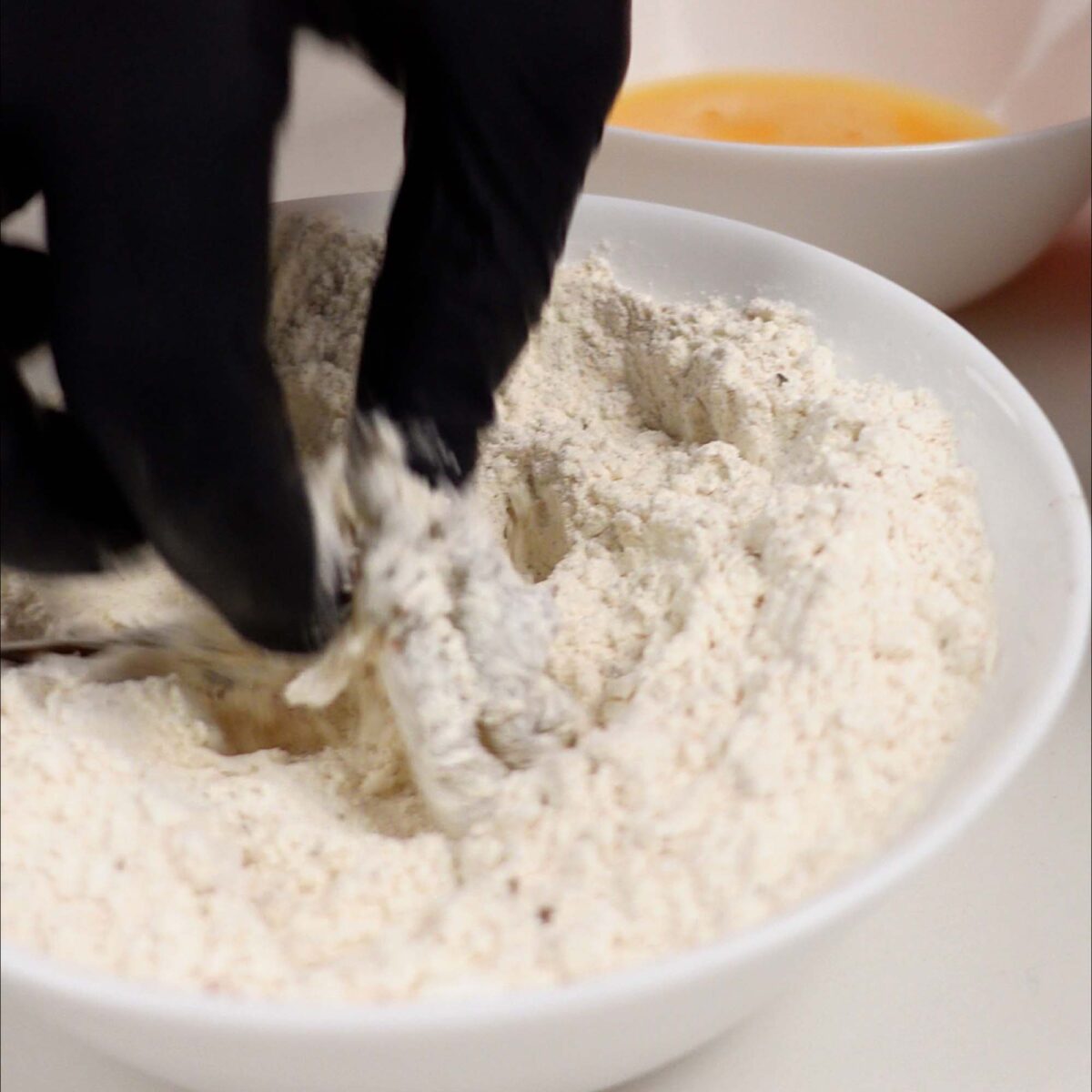 Step 5. Coat Shrimp