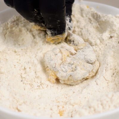Step 5. Coat Shrimp