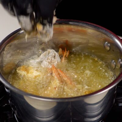 Step 7. Fry Shrimp