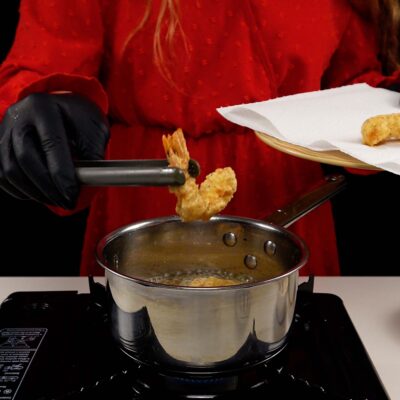Step 7. Fry Shrimp