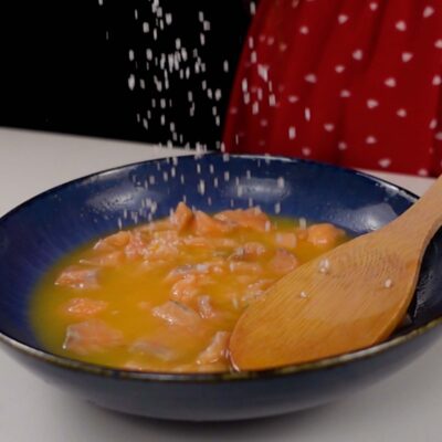 Step 2. Marinate salmon