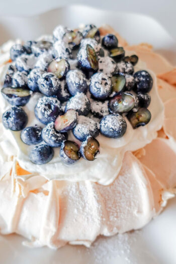 Blueberry Pavlova