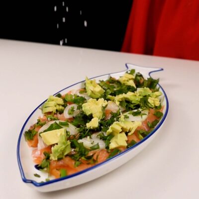Step 4. Season Carpaccio